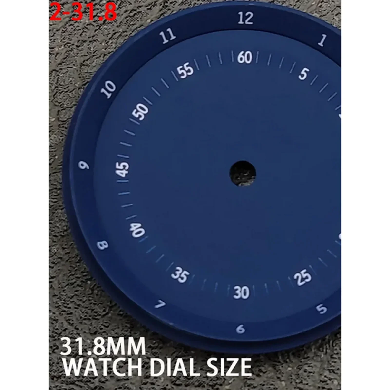 NH35 31.8MM ساعة مينا لا مضيئة ساعة الوجه مقاومة للماء الأدب تعديل الملحقات