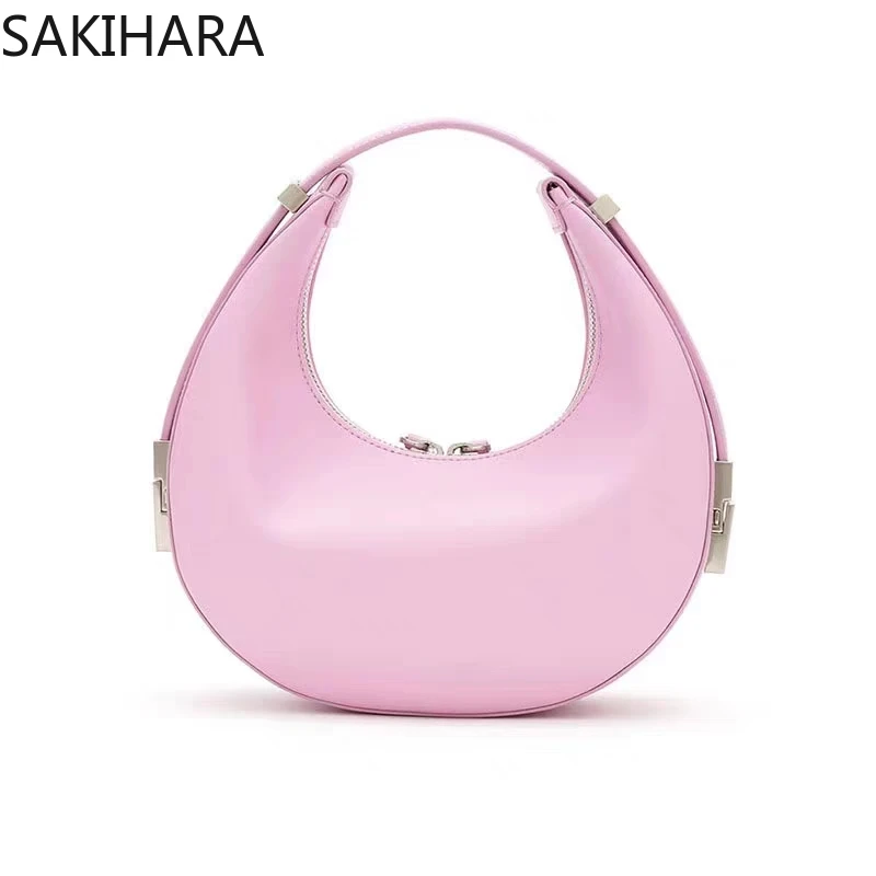 New Arrive Korean Fashion Mini Cow Leather Solid Color Top-handle Handbags Casual Soft Female Large Capacity Bags for Women