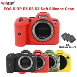 EOS R6 R5 R RP Silicone Case Bag Body Cover Protector Frame Skin for Canon EOS R6 EOSR6 EOSR EOSRP EOSR EOSR5 EOS R7 Camera