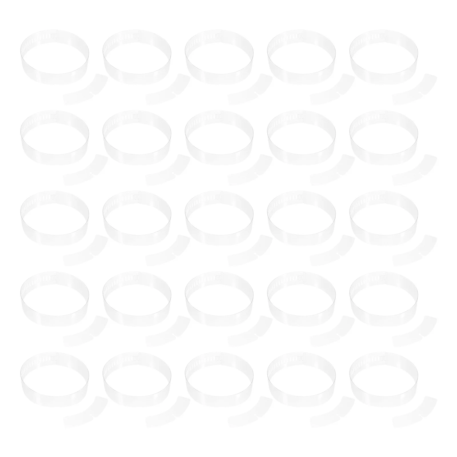 200 шт. регулируемые пластиковые полоски для воротника рубашки, прочные крепежные принадлежности, стильные прозрачные полоски, тонкие детали, качество премиум-класса