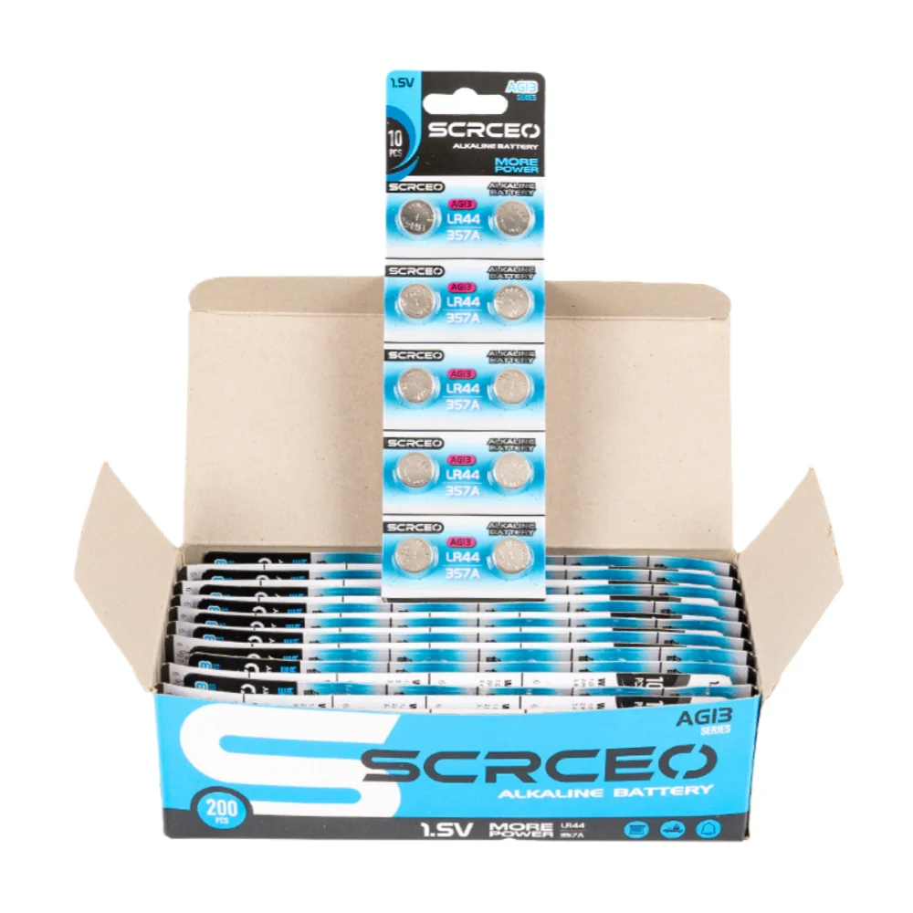 

AG13 LR44 1.55V High Energy Alkaline Button Coin Cell 5-35PCS For Watches Toys Small Electronic Devices