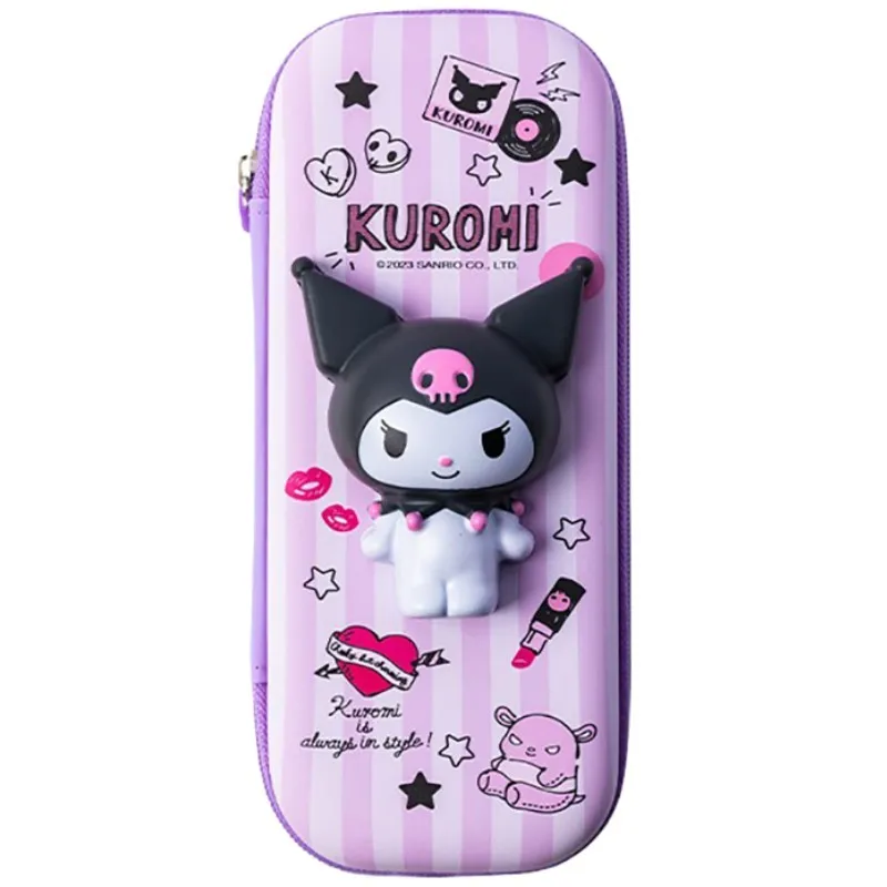 Genuine Sanrio Decompression Stationery Box Ins Large Capacity Pen Bag Decompression Children'S Stationery Bag Gift For Children