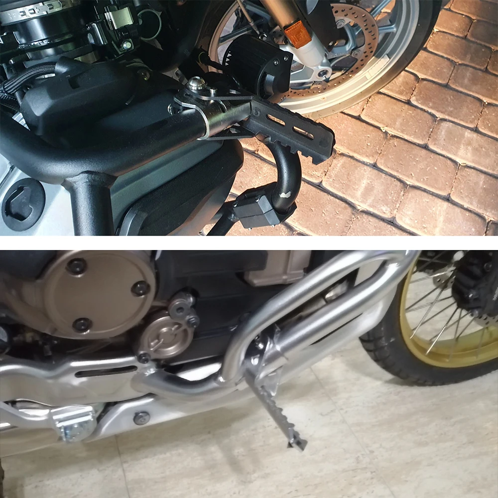 Motorcycle Accessories Front Foot Pegs Rest Footrests Clamps For Triumph TIGER EXPLORER 1200 TIGER1200 GT XC XCX XCA XR XRX XRT view 6
