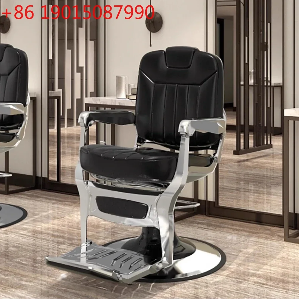 

Эстетичное современное парикмахерское кресло в скандинавском стиле, роскошное, удобное, эргономичное, простое кресло для парикмахера, мебель для салона красоты