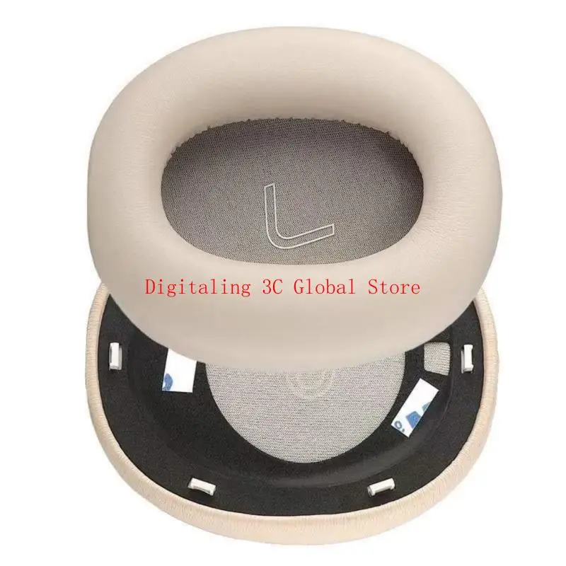 LS880NB WH950NB 헤드폰 용 2 개의 단백질 가죽 귀 쿠션 팩