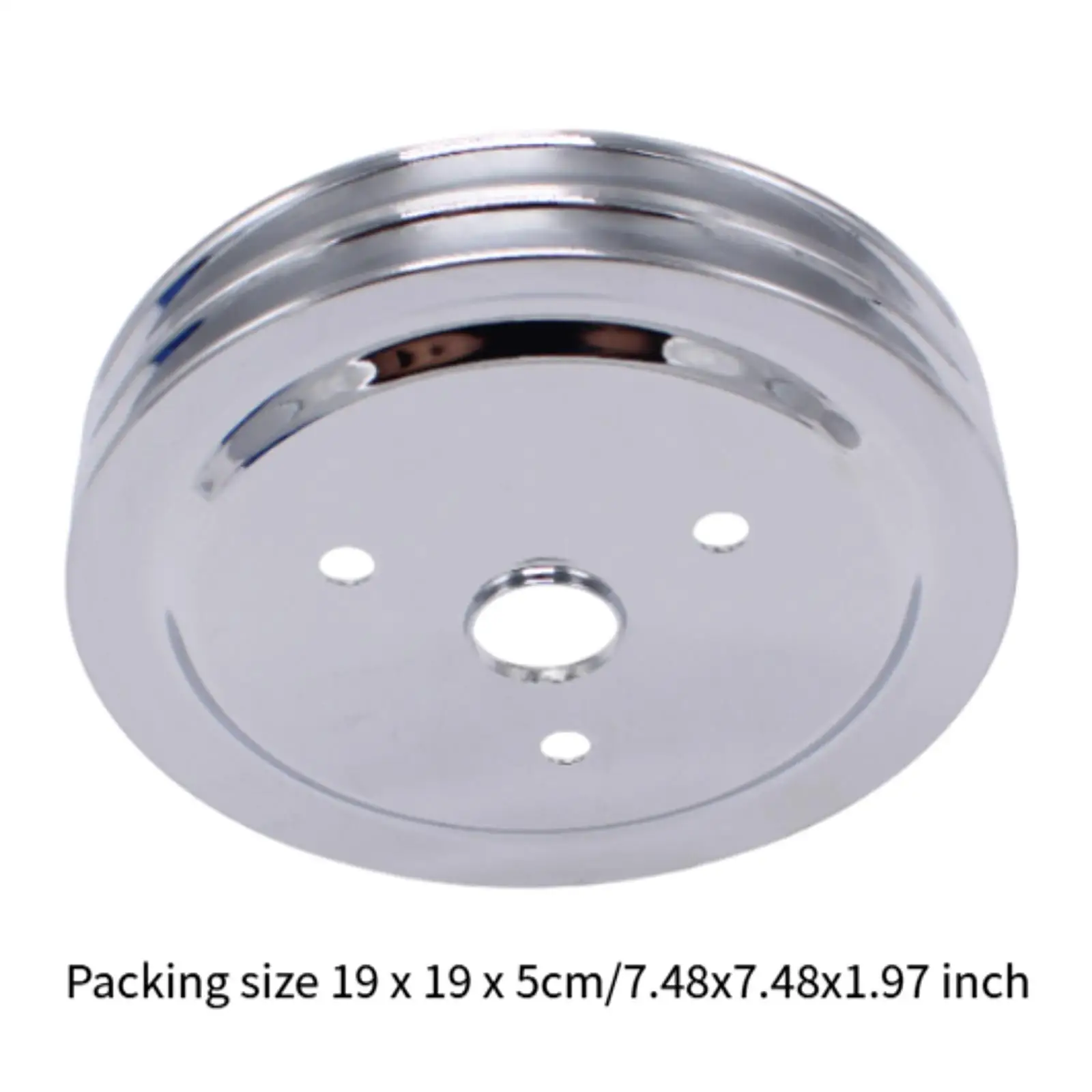 Crankshaft Pulley Double Groove Short Water Pump Equipment Automotive