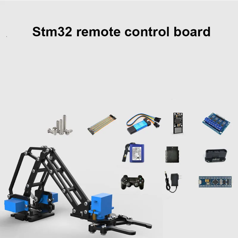 3 DOF SG90 Mechanical Arm Robot Manipulator Claw for Arduino DIY Kit Arm Clamp Claw Kit Wireless Control Programmable Toys