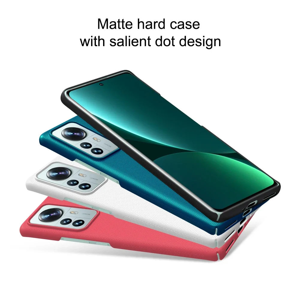 Nillkin Super Frosted Shield Case For Xiaomi Mi 12 12X 11 11T 10 Pro 5G Civi Mix 4 POCO M3 X3 NFC Hard PC Shockproof Back Cover