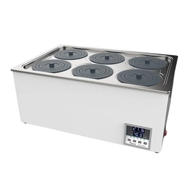 

2-Row 6-Hole Anti-Dry Series Laboratory Thermostatic Water Bath Premium Thermostatic Devices For Scientific Research