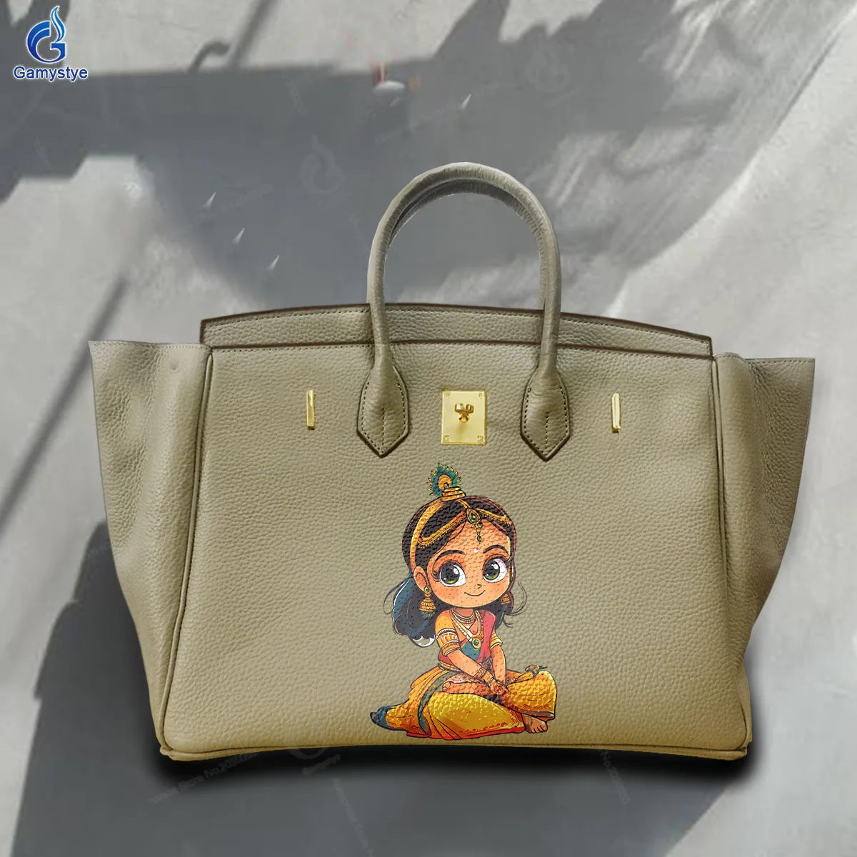 

Сумки с принтом на заказ, дизайн девушки из мультфильма, верхний слой из воловьей кожи, женская сумка для рук, женская сумка Carteras Para Mujer De Moda Orig