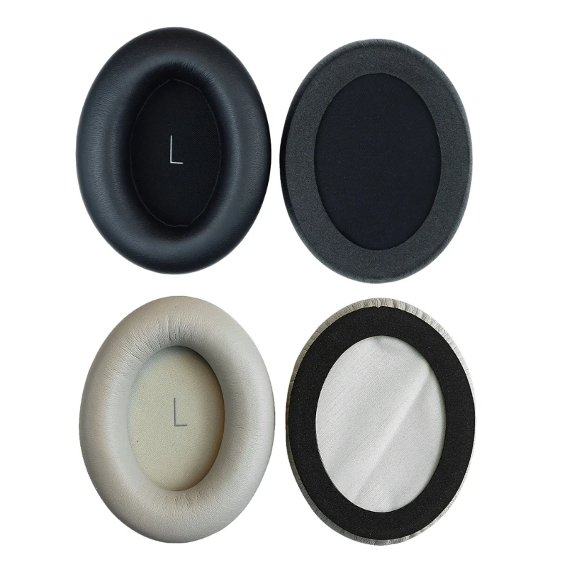 

Comfortable Protein Leather Ear Cushions Soft Earphone Cover Protective Earcup Earpads Replacement Earmuffs Dropship