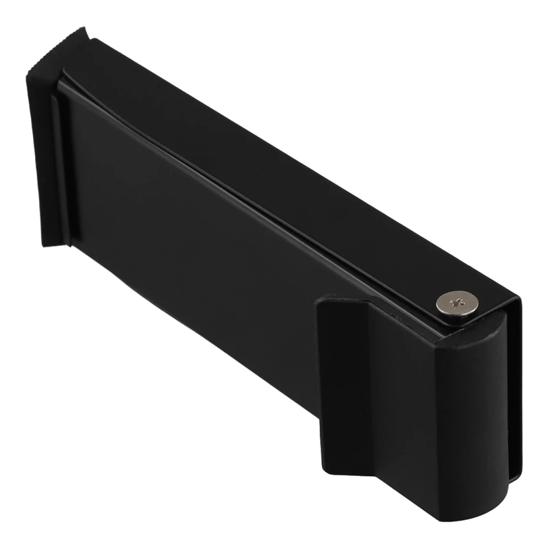 

AB15-Heavy Duty Door Stopper Door Holder Kick Down Door Stops Sturdy No Drilling Under Door Noise Stopper Black