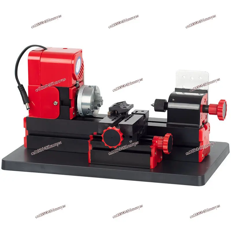 

Micro Metal Lathe Student Teaching Multi-functional Small Machine Tool Mini 24W Full Metal Kids Woodworking Workshop