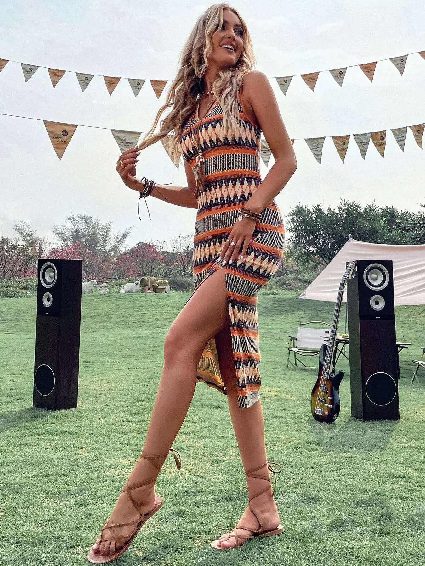 Stardom Women's Mini Dress, Elegant A-Line Design, Perfect for Summer Events, Stylish and Versatile, Ideal for Casual - view 3