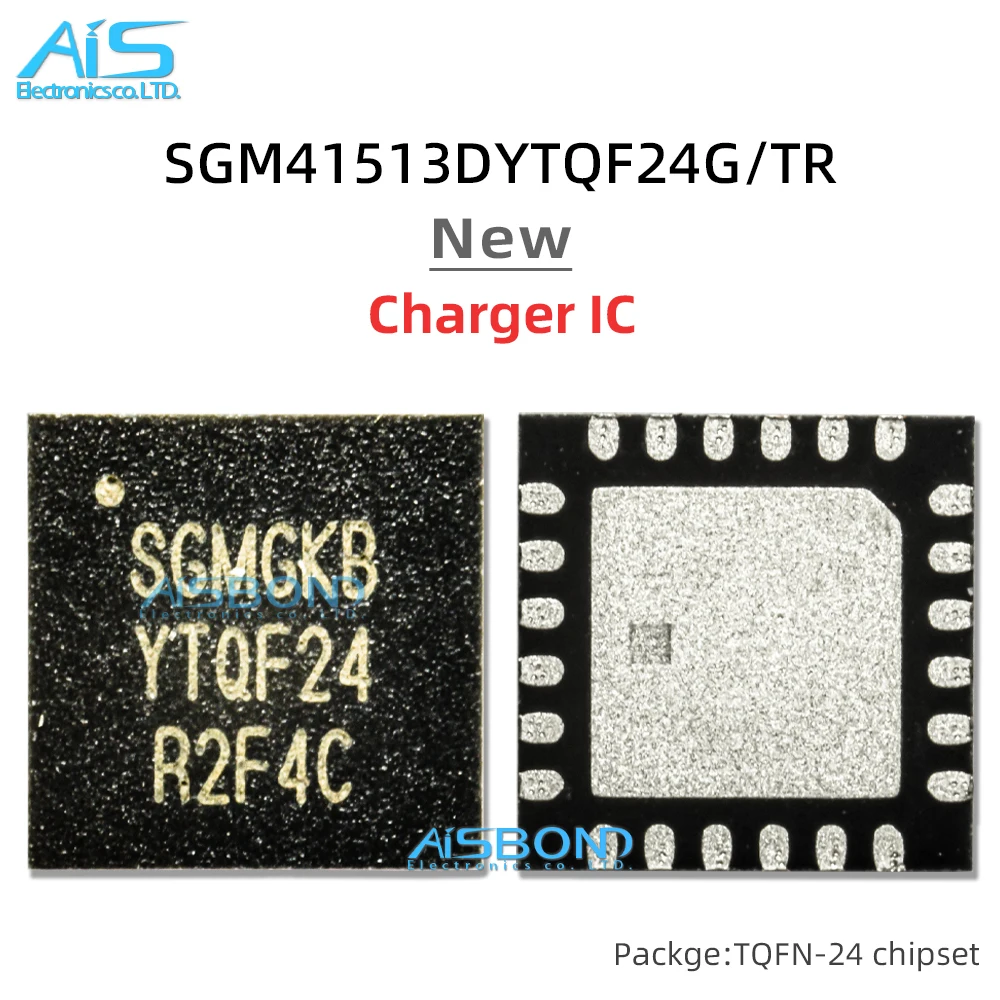 

5 шт./лот, новое зарядное устройство SGM41513DYTQF24G SGMGKB YTQF24 IC для смартфона, чип мобильного телефона