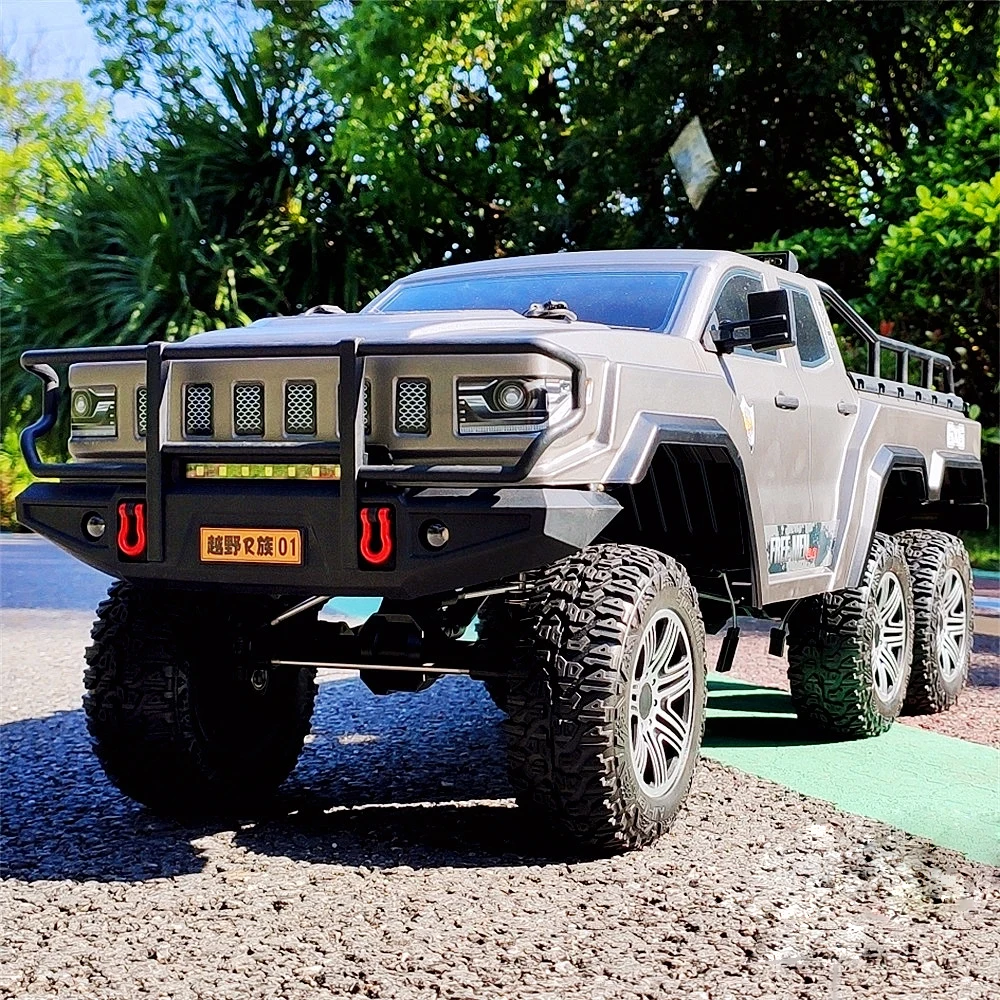 FSR RC Cars 1/10 Big G RC Off-road Four-wheel Drive Climbing Car 6X6 Pickup Adult Professional Electric Simulation Model Toys