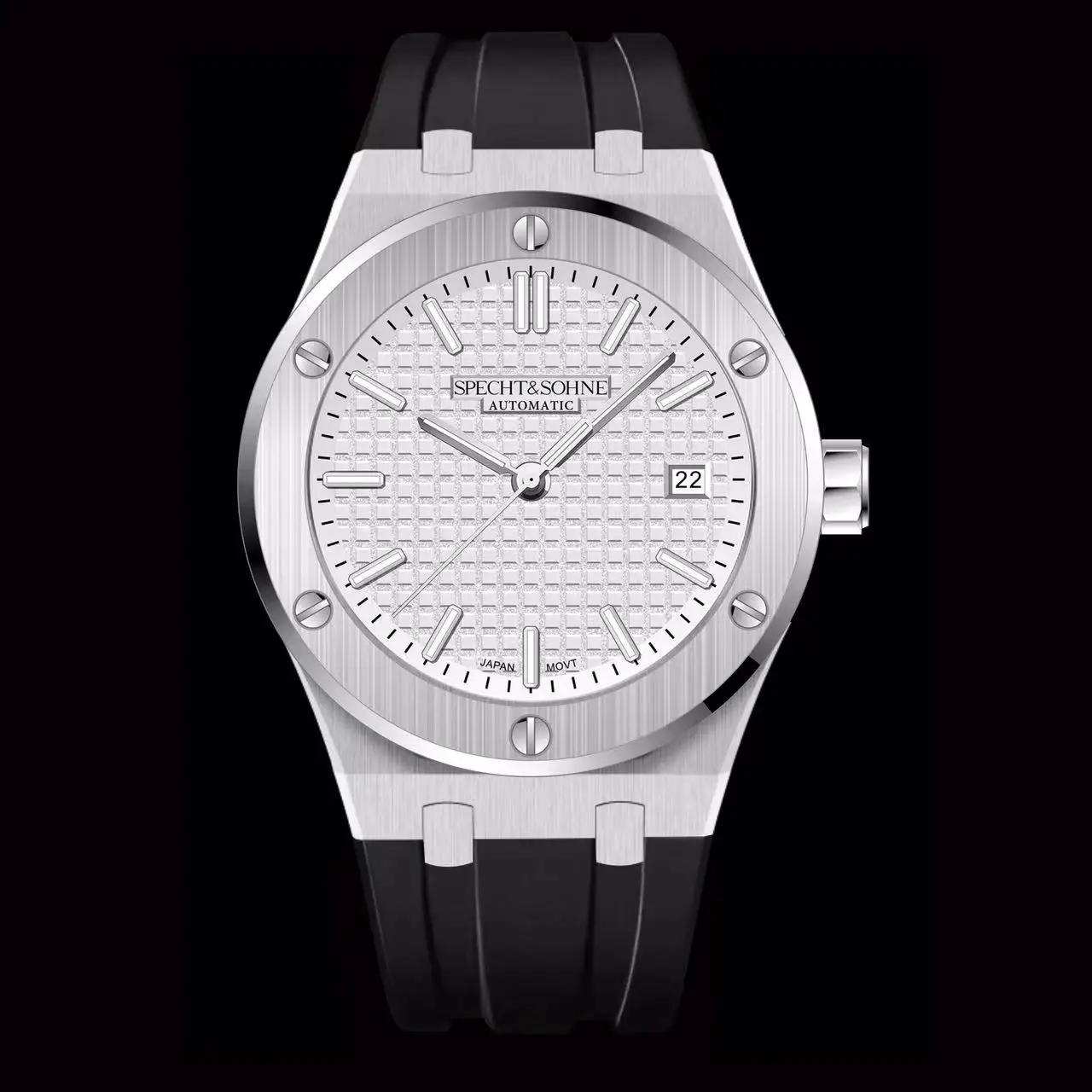 Specht & Sohne Nieuw 40Mm Mechanisch Horloge Voor Heren Grijskleurig Sporthorloge Japan Miyota 8215 Automatisch Horloge 50M Waterdicht
