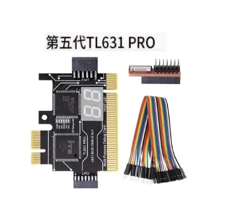 

Best TL631 Pro Diagnostic Card+Expansion Card Diagnostic Card PCI-E Motherboard Multifunction Laptop Diagnostic Analyzer