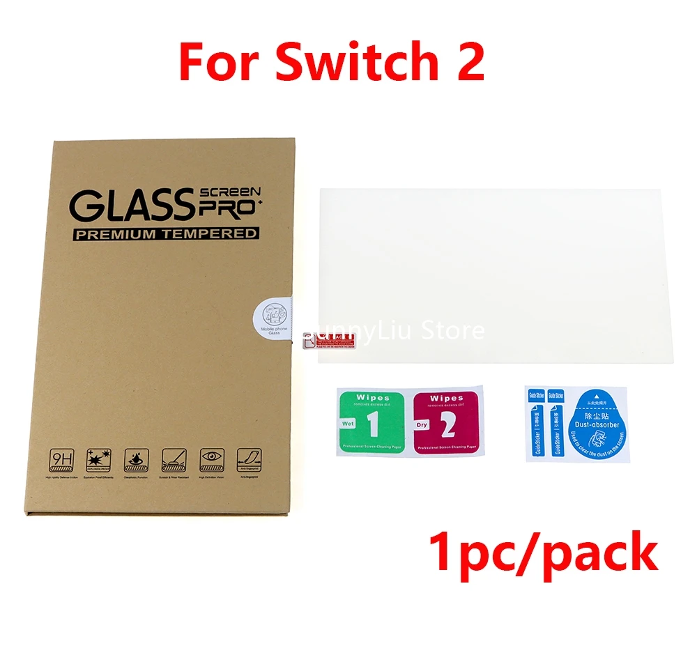 

10 компл. для Switch 2, защитная пленка из закаленного стекла, защита от царапин, прозрачная HD прозрачная защитная пленка для экрана для Nintendo Switch 2