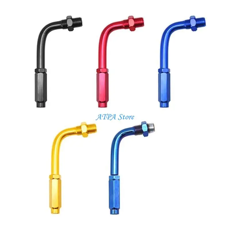 

U13C Bike Gear Cable Elbow Adjusters Derailleur Elbow Screw Adjuster Universal Fits 90° Accelerator Throttle Cable Adjuster