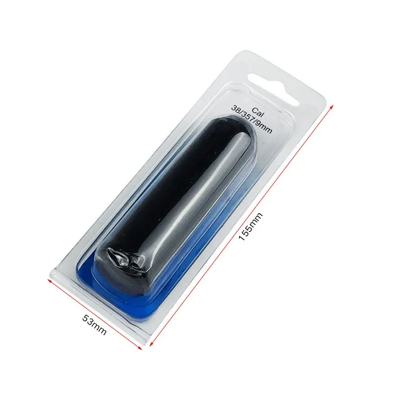 Kit de nettoyage de pistolet noir, 7 pièces, 9 mm, tige de pistolet à main, brosse, outils de nettoyage de pistolet 22/45/357/9mm