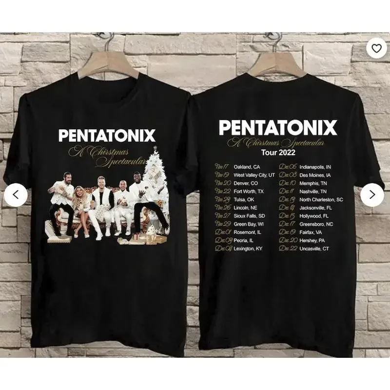 2022 Pentatonix A Christmas Spectacular Tour T Shirt
