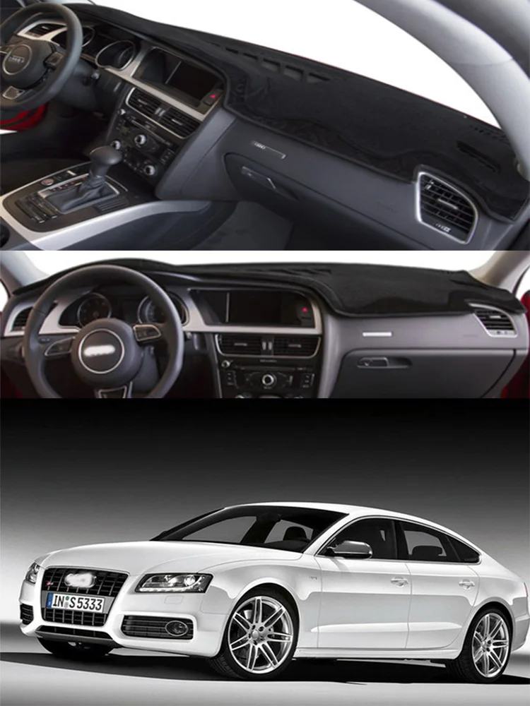 

Для Audi A5 S5 2008-2016 гг., крышка приборной панели, солнцезащитный коврик, украшения для приборной панели