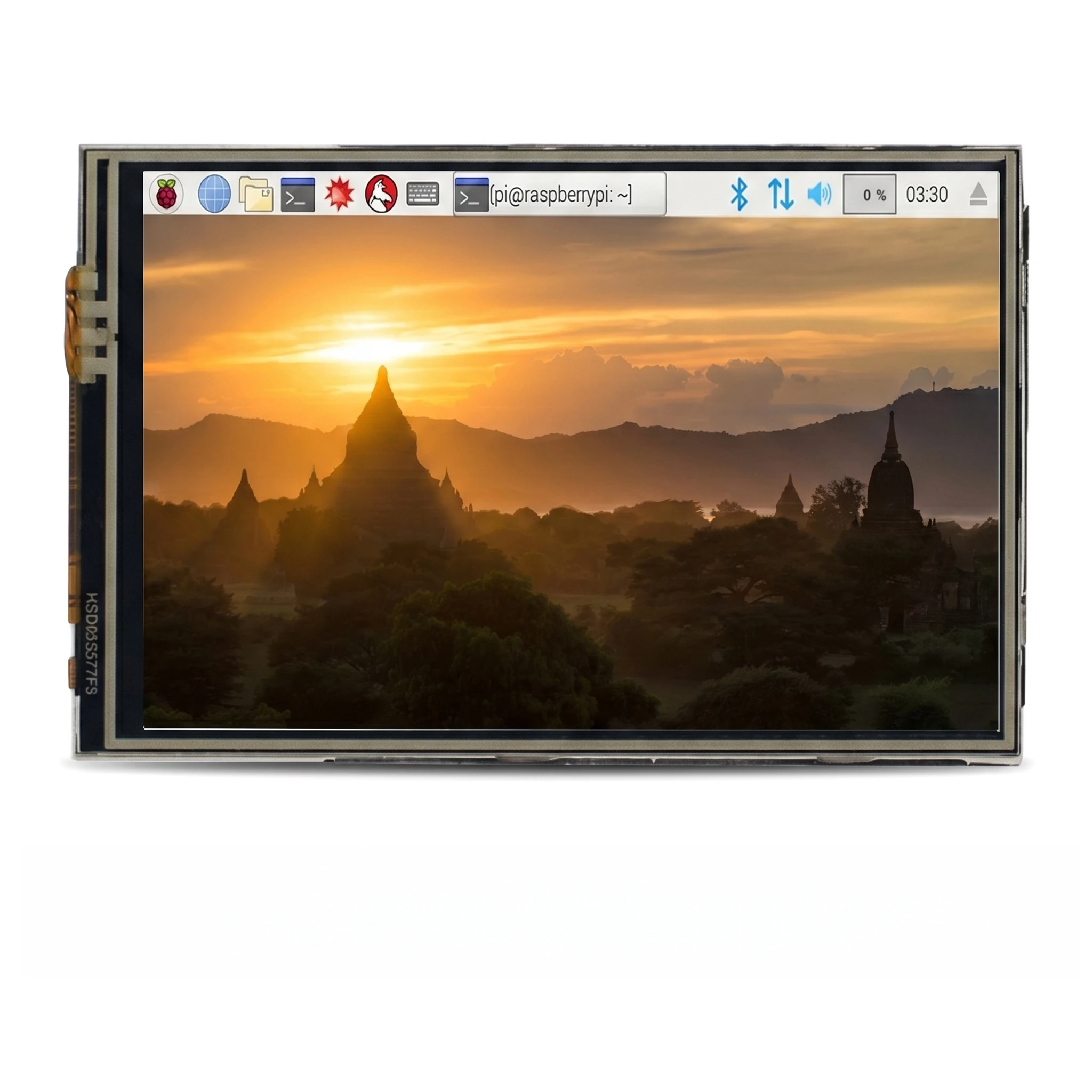 

New 3.5 inch Touch Screen 320*480 LCD 128MHz SPI 50FPS Monitor Display for Raspberry Pi 4B 3B+