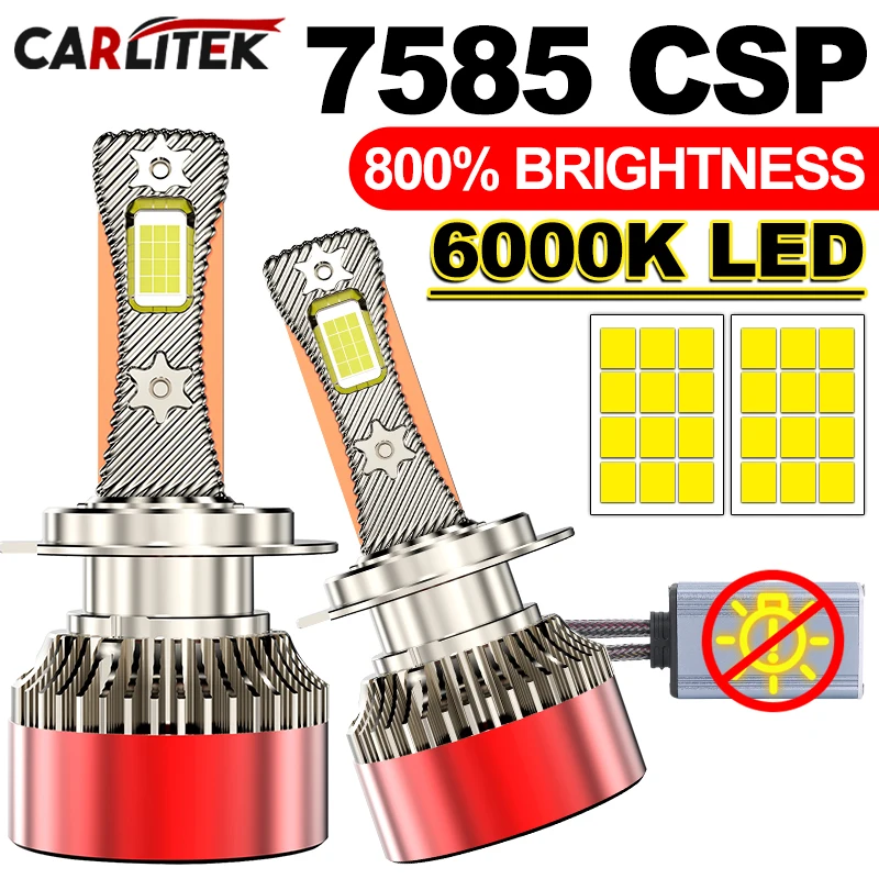 

H4 H7 H1 H3 Светодиодные автомобильные фары Canbus 120W H11 H8 H9 9005 HB3 9006 HB4 9012 HIR2 Автолампы 6500K Белые светодиодные 12V Автомобильные фары