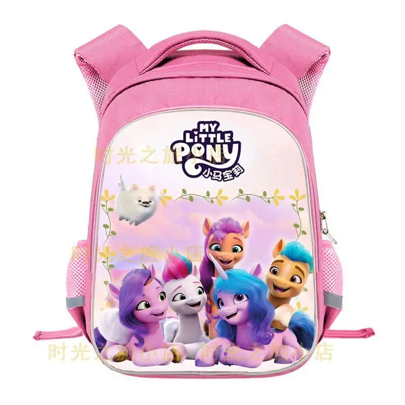 Милый школьный рюкзак My Little Pony, детский класс 1234, Модный Аниме декомпрессионный Вместительный рюкзак, подарок для детского сада