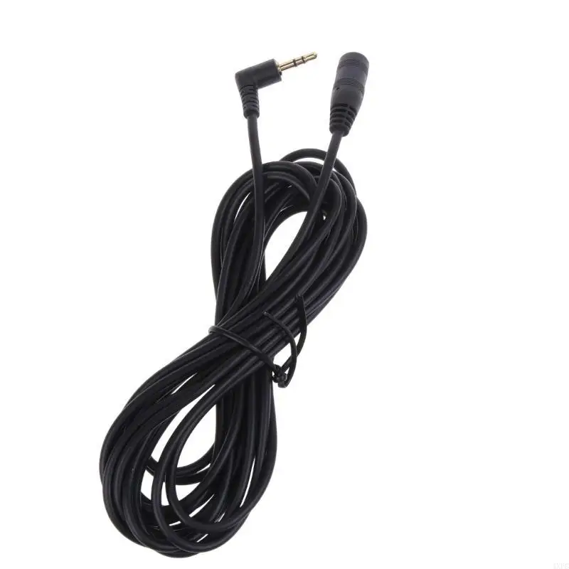 90도 2.5mm 연장 케이블 남성 여성 AUX 케이블 어댑터 헤드폰 스피커 노트북 와이어 AUX 코드