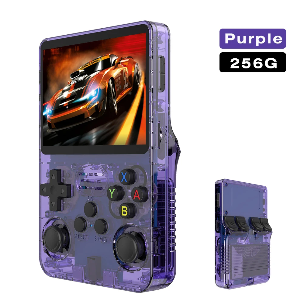 BOYHOM Original ARKOS 256G/128G/64G Open-Source Retro Handheld-Spielkonsole 3,5'' IPS Tragbarer Taschenspielcomputer MAX