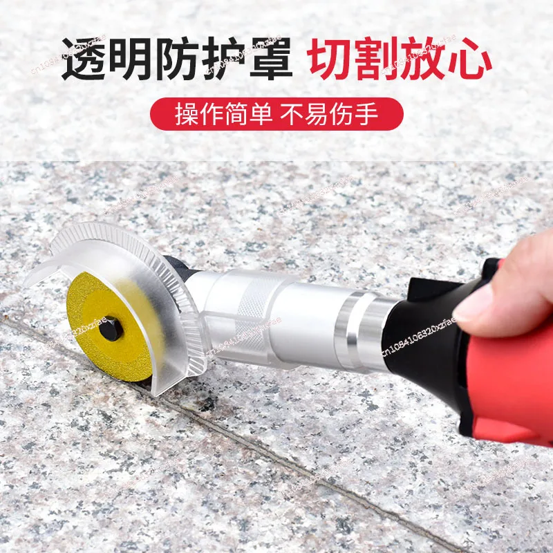 Construction tools Electric seam cleaning machine Special ground seam slotting Handheld seam cleaning artifact Electric grinder