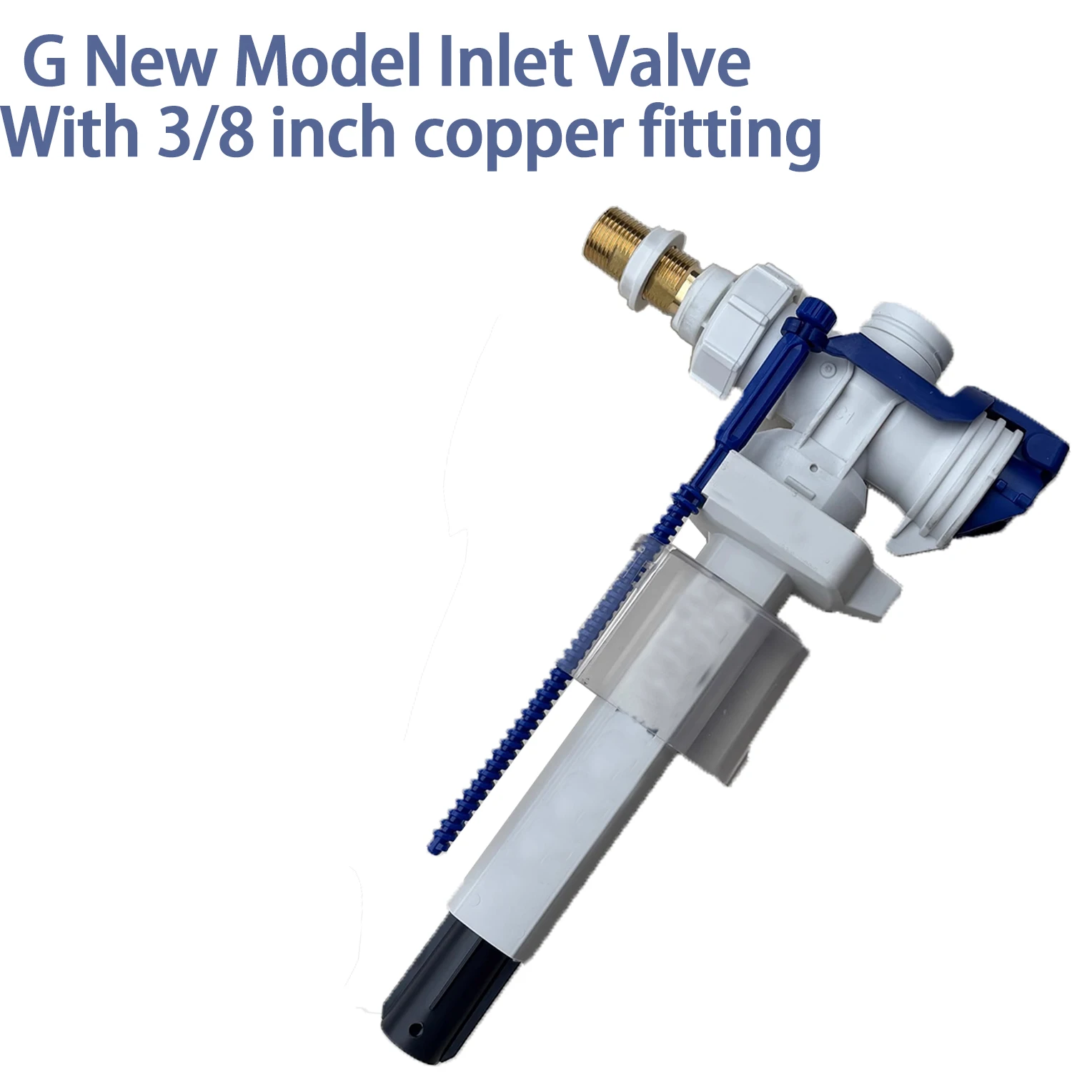 TPY 383 Fill Valve for Toilet Tank, Compatible with Geberit, Replaces TPY 380, Universal Inlet Valve Replacement