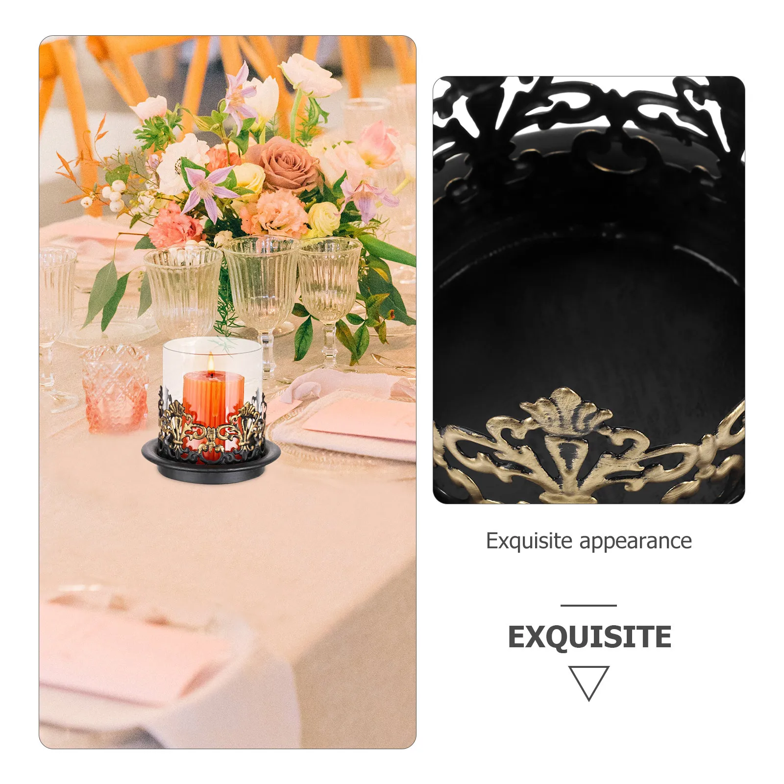 2Pcs Decorative Iron Jar: A Vintage Touch for Your Home 2Pcs Decorative Iron Jar: A Vintage Touch for Your Home