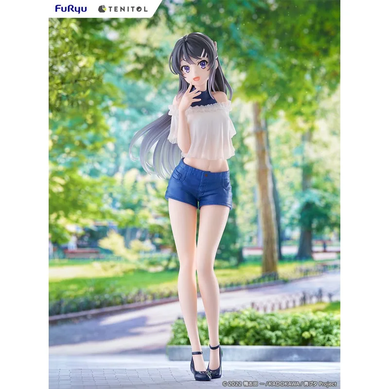 Rascal Does Not Dream of Bunny Girl Senpai FuRyu Sakurajima Mai Original genuine 31cm PVC Action Figure Anime Figure Model