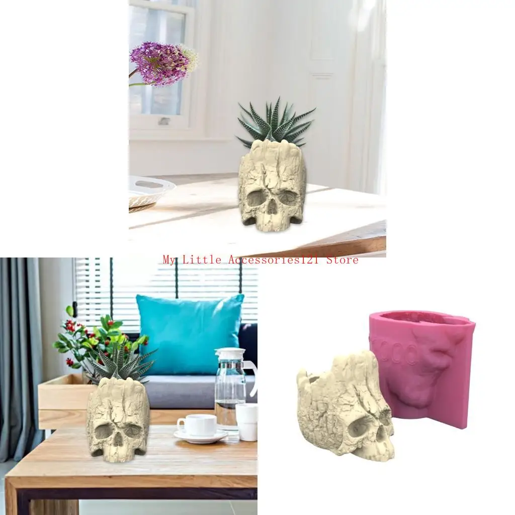 

Силиконовая форма плантатора силиконового черепа