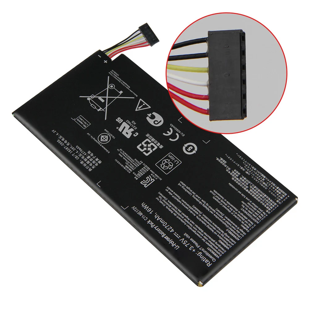 Original Replacement Battery C11-ME172V For ASUS MeMoPad ME371MG k004 ME172V Tablet Battery 4270mAh