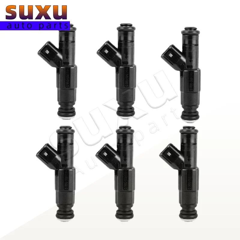 6 PCS Fuel Injector for Jeep Grand Wrangler Cherokee 4.0L OEM 04854181 0280155923 4669938AB MP10665 832-11160