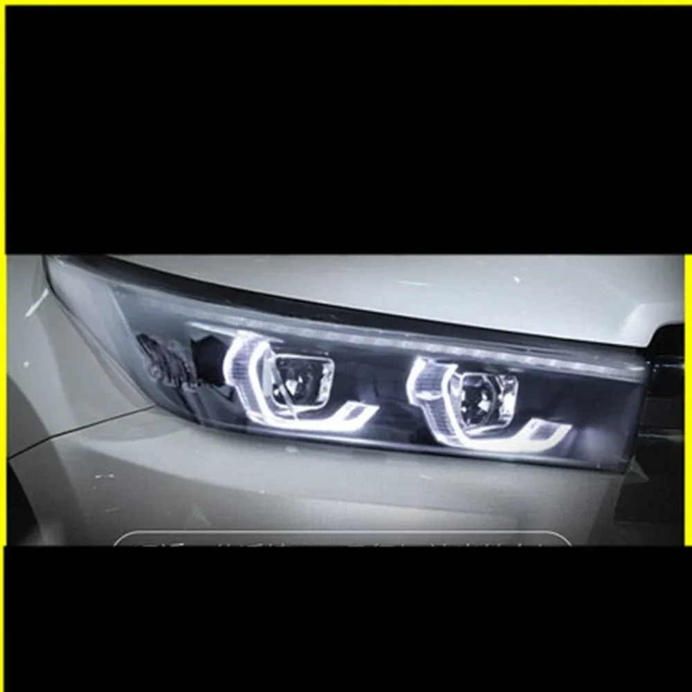 LED Headlight assembly For Toyota Highlander 2018-19 full led DRL daytime running light turn signal lamp Car accessories