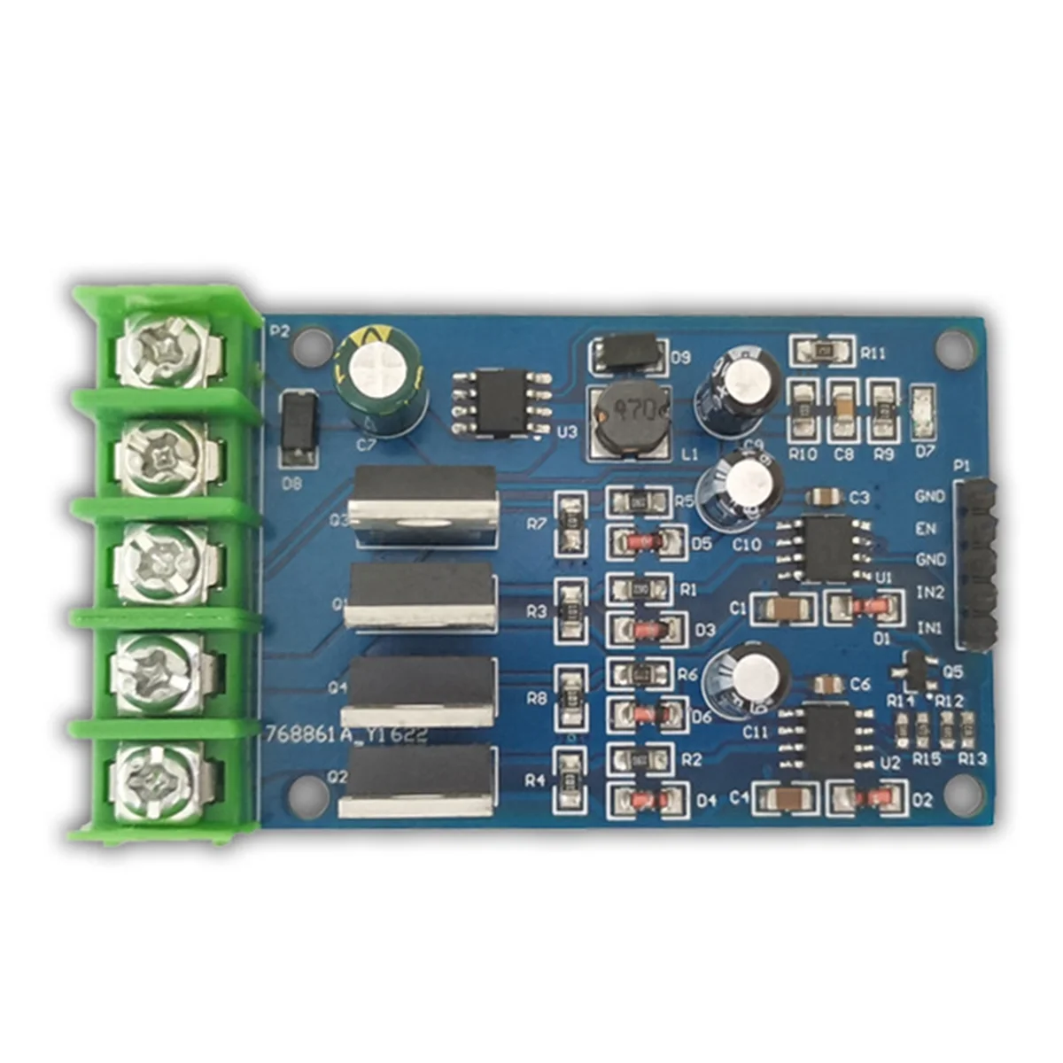 Efficient H-Bridge Motor Driver Nmos with Emergency Brake 5-30V Motor Module