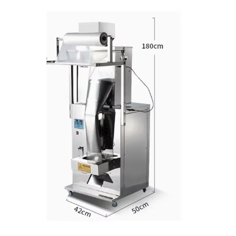 ماكينة تعبئة وتغليف مسحوق الجسيمات متعددة الوظائف ماكينة تغليف المواد الغذائية الأوتوماتيكية لرقائق صواميل الفشار #3