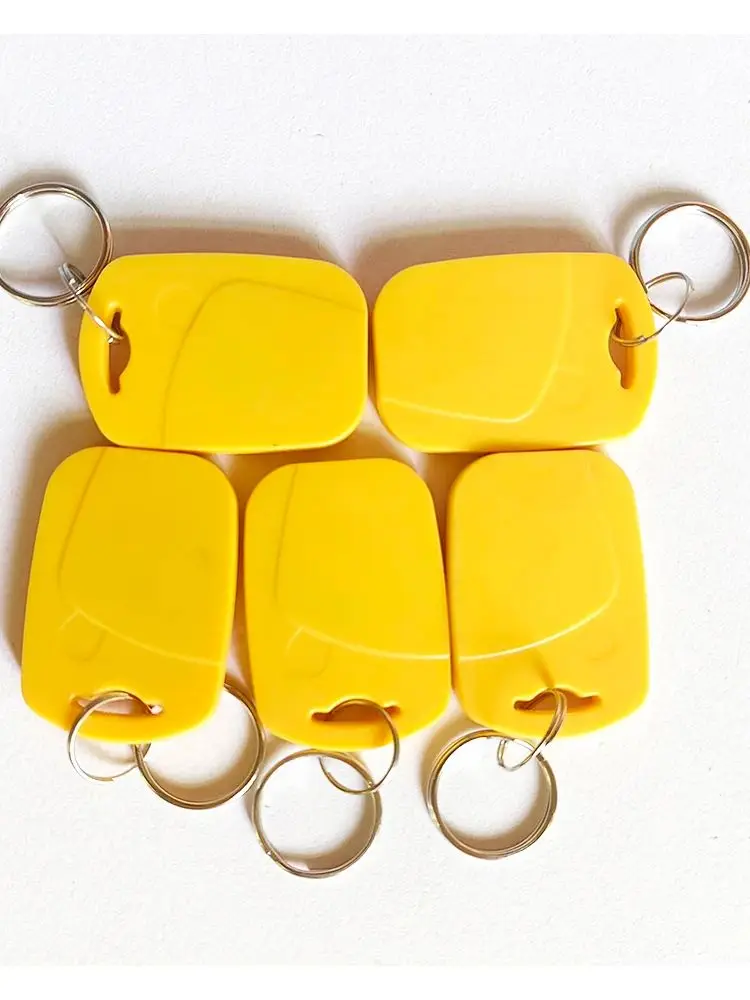 1Pc/Lot 13.56Mhz 125Khz Gen1 UID T5577 Dual Chip Rewritable RFID NFC Keyfob Keytag