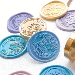 Touken Ranbu Online Wax Seal stamp DIY Sealing Stamp Scrapbooking Cards Envelopes Wedding Invitations Packaging wax stamp head