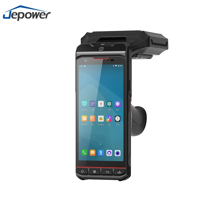 UHF Handheld Reader 20M Read Distance NFC Scan Code Rugged Industrial PDA Handheld RFID Terminal RFID Scanner
