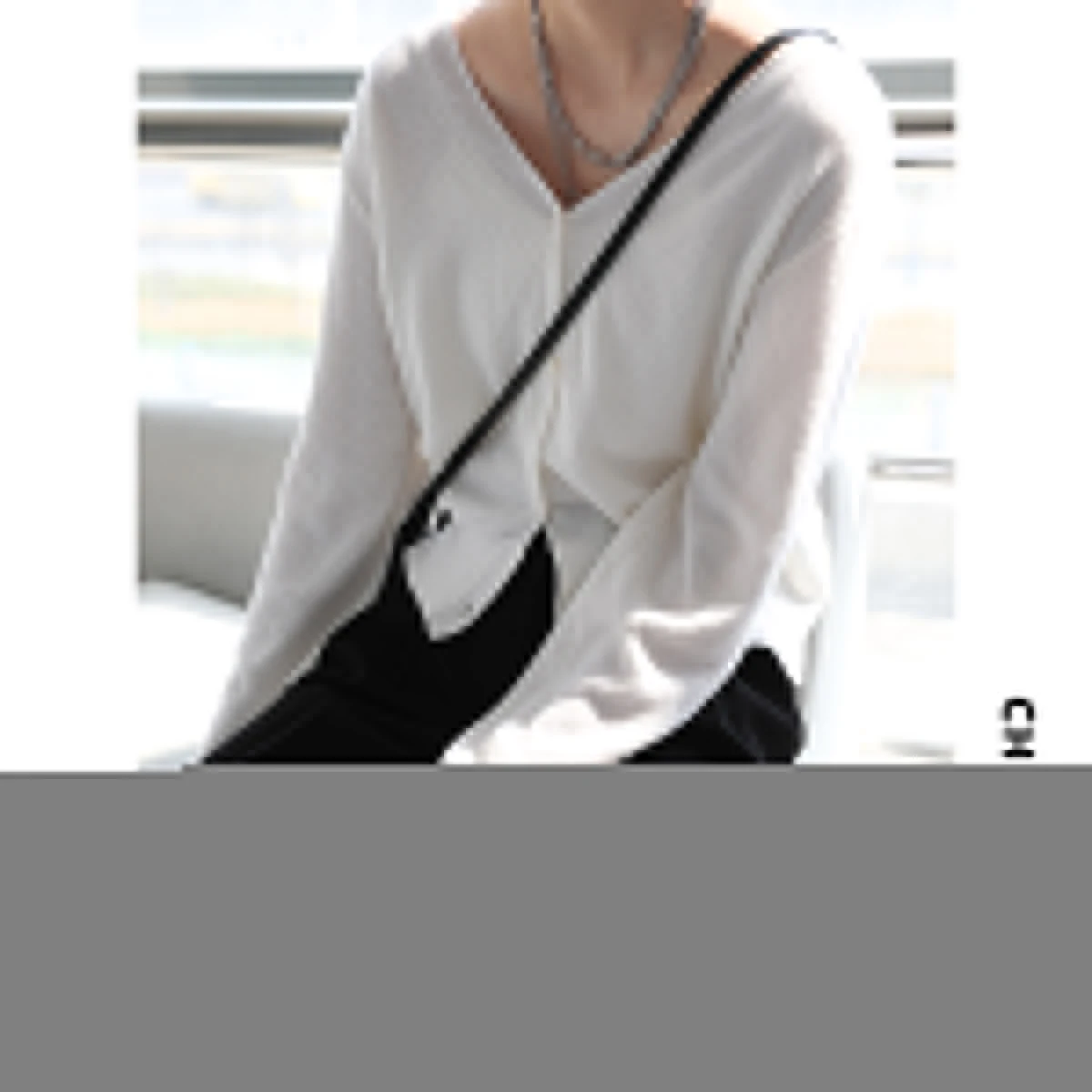 CHIC VEN Women Knitted Cardigan Solid Basic Loose V-neck Woman Sweaters Casual Long Sleeve Female Tops Spring Autumn 2022