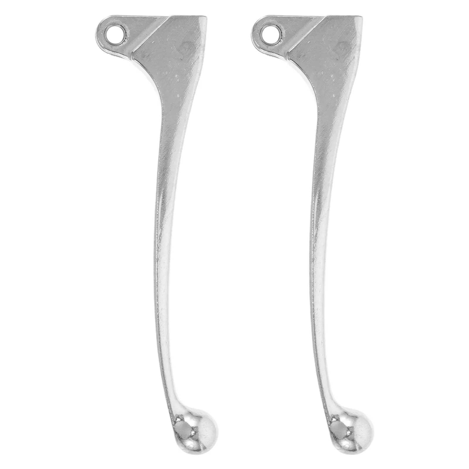 1Pair Metal Mini Bike Brake Lever Motorcycle Clutch Brake Lever Pair Dirt Bike Parts Set Ergonomic Off-road Atv