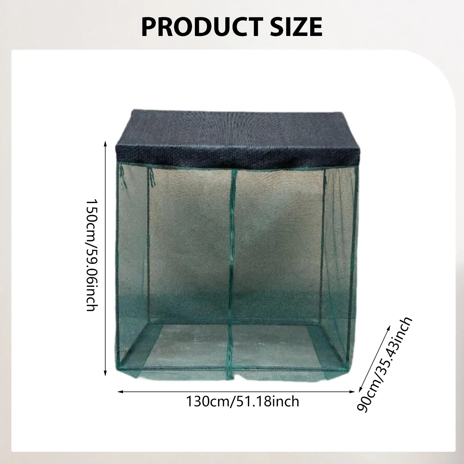 plant-cage-mesh-net-sunblock-iron-pipe-frame-gardening-accessory-for-outdoor-plant-protection-net