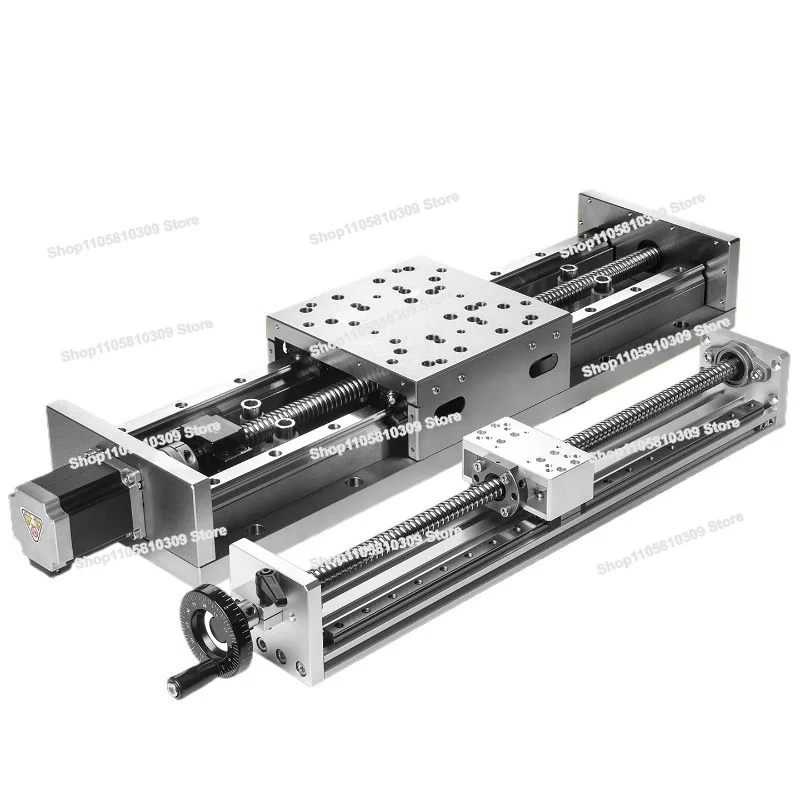 X-axis Guide Ball Screw, Fine-tuning Slide, Precision Hand Crank, Heavy-duty Type, Straight Line High Quality, Super Long Stroke
