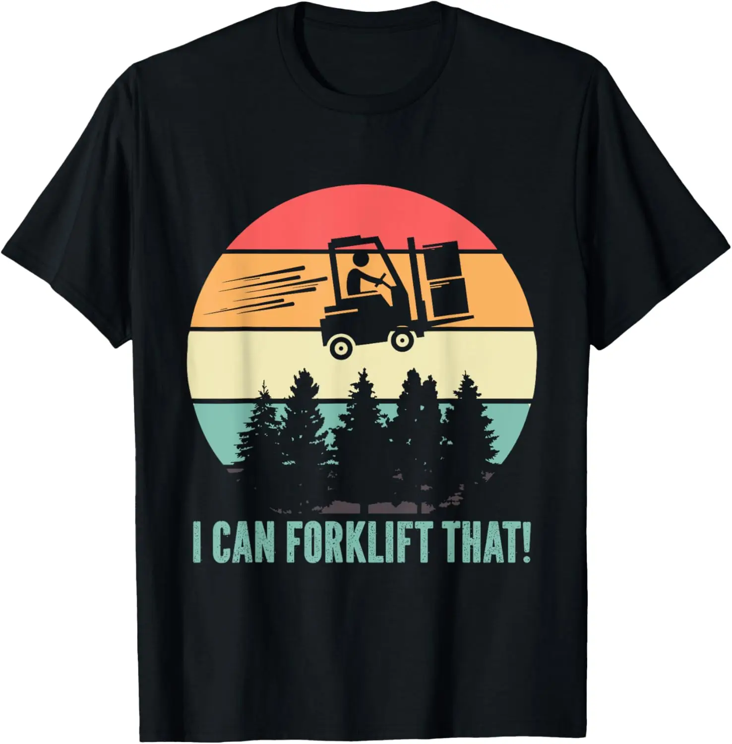 

Retro Forklift Driver Operator Warehouse T-Shirt